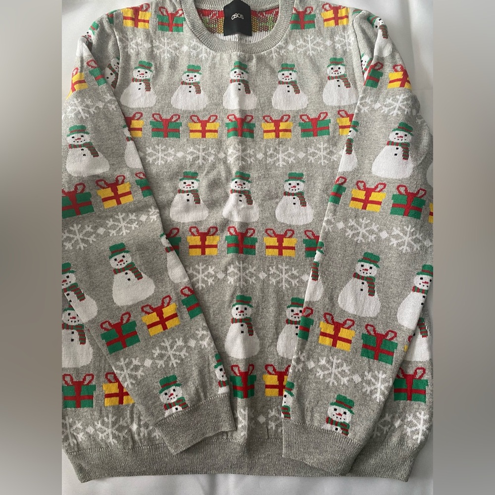 ASOS Ugly Christmas Pullover Sweater Women’s Size Medium